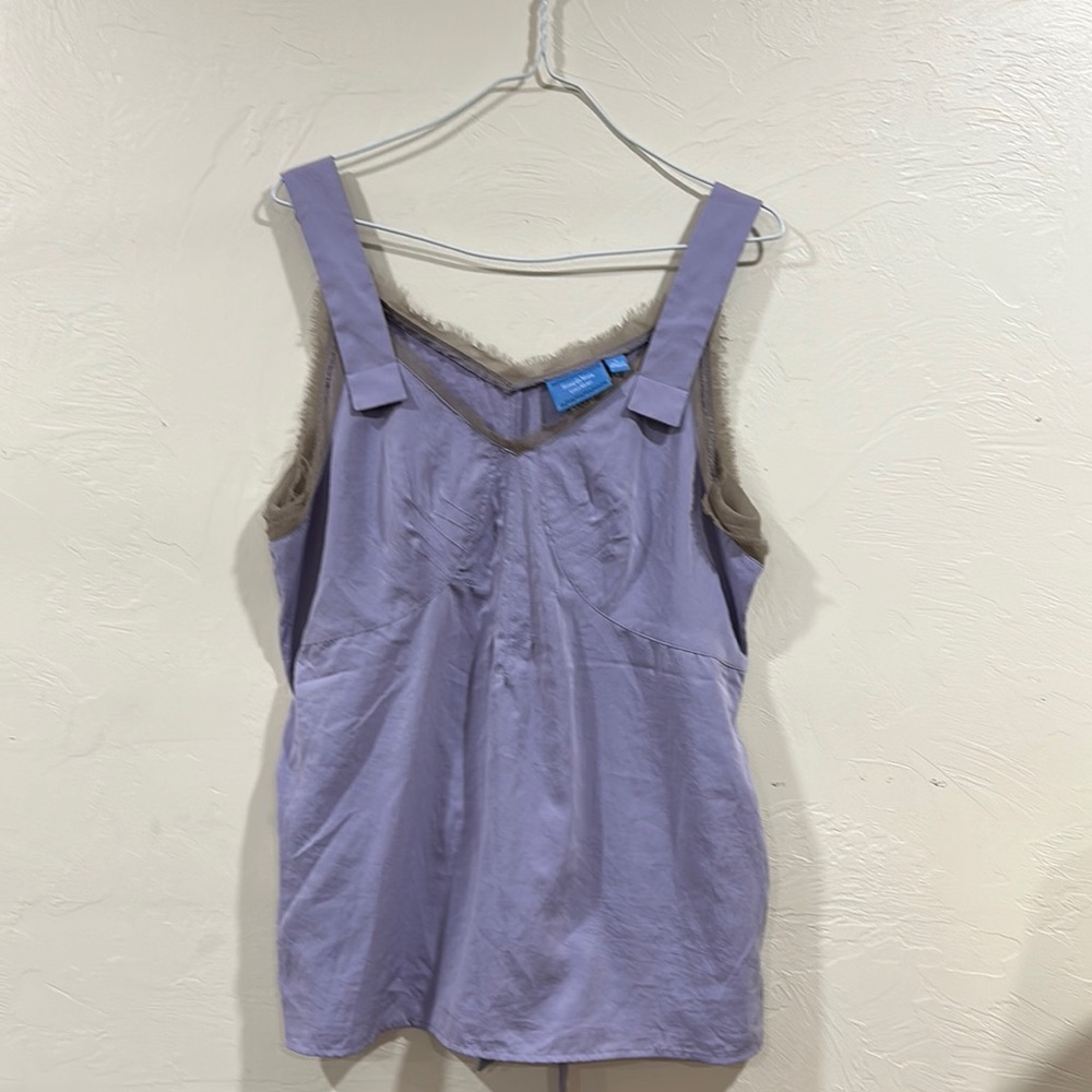 Vera Wang Purple Camisole Top